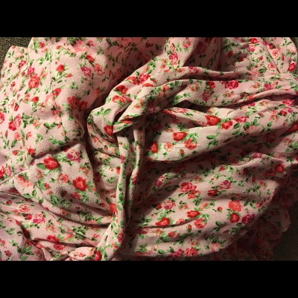 NWT AFRM pink floral maxi dress rodarte Selena - Picture 7 of 10